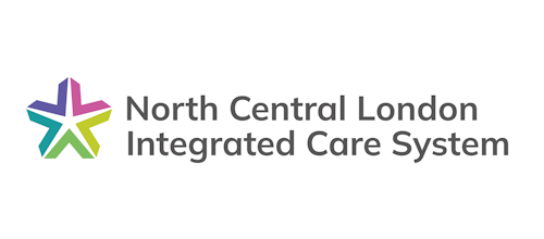 north central london integrated care system new logo