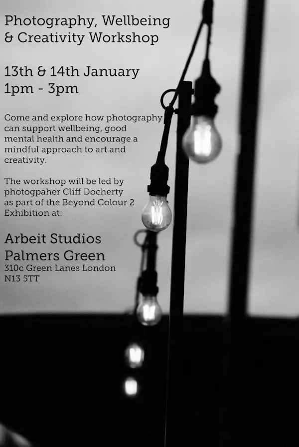 photography wellbeing and creativity workshop