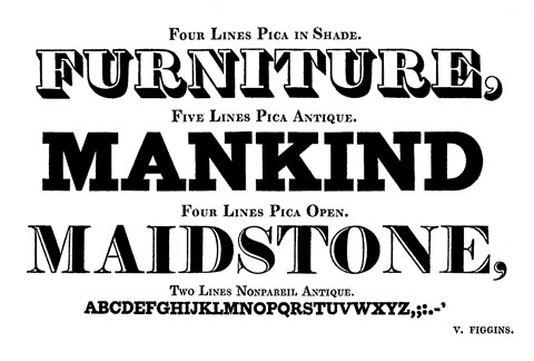 figgins typefaces