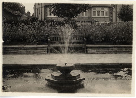 Broomfield Remembrance Garden in 1930s