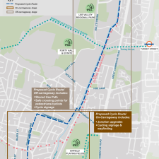 Enfield Town to Broxbourne walking and cycling route - meet the design team
