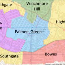 Council election results in and around Palmers Green